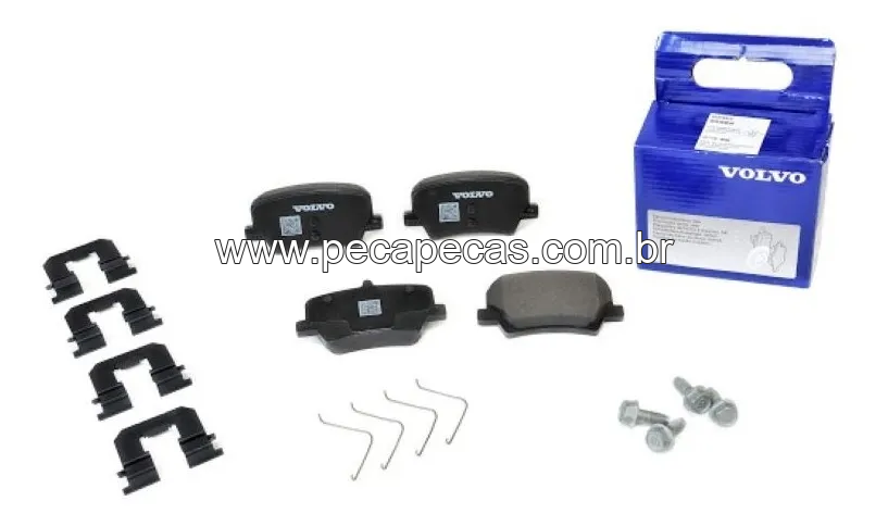 JOGO PASTILHAS FREIO TRASEIRO