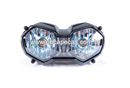 FAROL UTILIZADO EM MOTOCICLETA