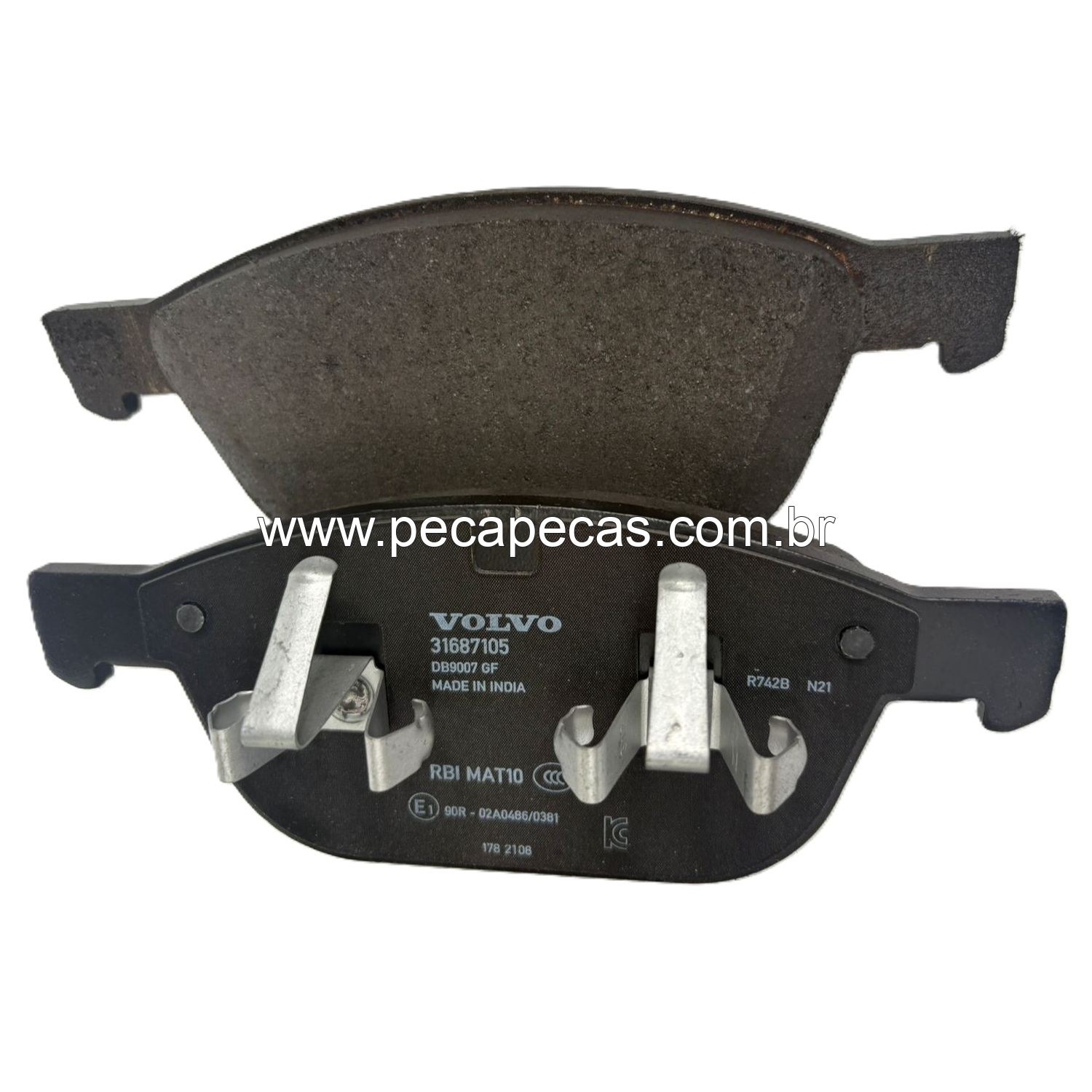 JOGO PASTILHAS FREIO DIANTEIRO