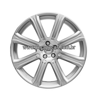 Roda de liga XC 90 aro 21 Prata lapidado